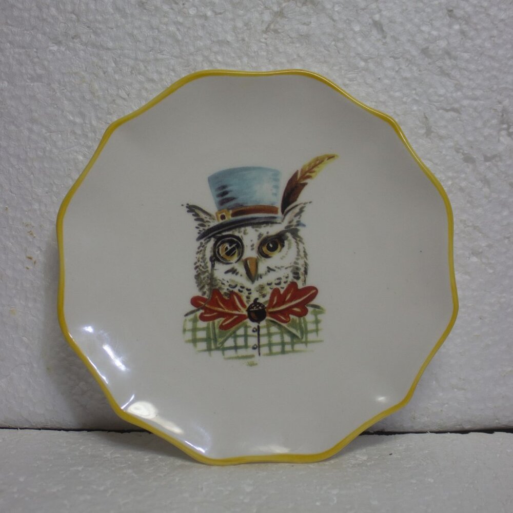 Angela Stachling Sketchbook Series by Magenta Owl Plate 6 Inch
